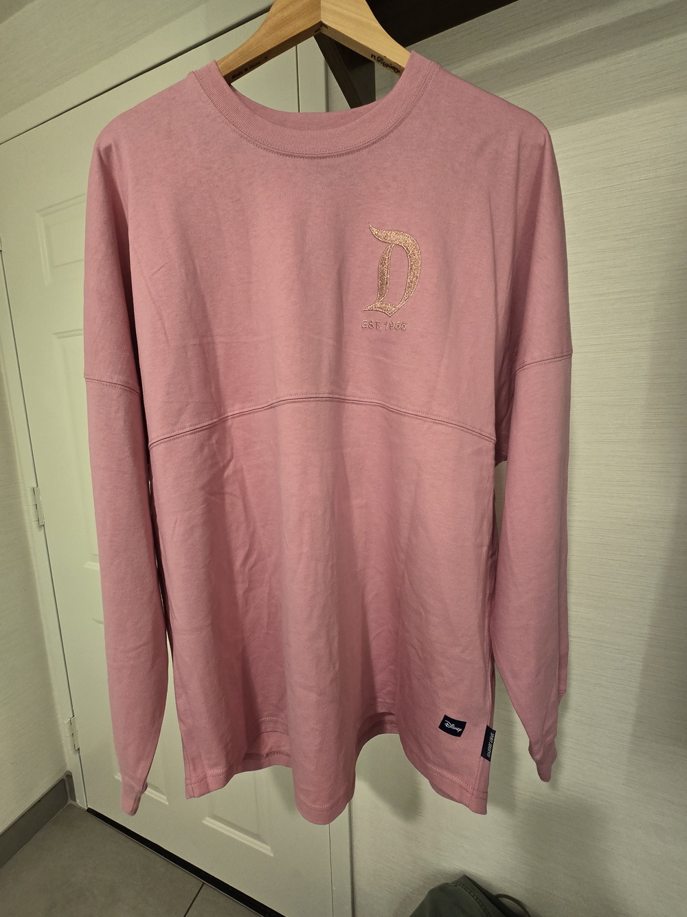 Disneyland Resort Rose Pearl-Embellished Women's Spirit Jersey - Picture 3 of 4
